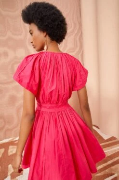 ULLA JOHNSON Jessa Dress - Orchid -Chic Clothing Store ULLA JOHNSON Jessa Dress ORCHID 04