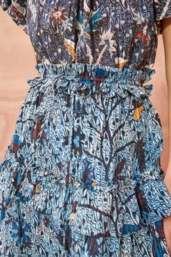 ULLA JOHNSON Josette Skirt - Morning Glory -Chic Clothing Store ULLA JOHNSON Josette Skirt MORNING GLORY 05