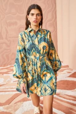 ULLA JOHNSON Jude Dress - Constellation -Chic Clothing Store ULLA JOHNSON Jude Dress CONSTELLATION 03