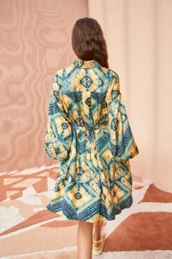 ULLA JOHNSON Jude Dress - Constellation -Chic Clothing Store ULLA JOHNSON Jude Dress CONSTELLATION 04