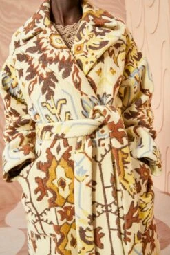 ULLA JOHNSON Juliana Coat - Yarrow -Chic Clothing Store ULLA JOHNSON Juliana Coat YARROW 02 ALT