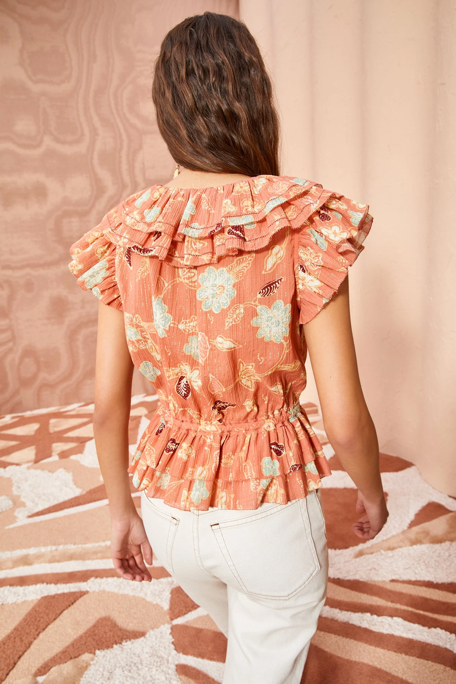 ULLA JOHNSON Kaede Top - Mesa Floral 7 ULLA JOHNSON Kaede Top - Mesa Floral - Image 5