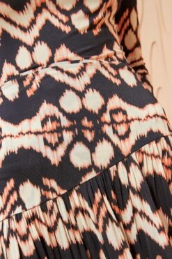 ULLA JOHNSON Kiera Skirt - Obsidian -Chic Clothing Store ULLA JOHNSON Kiera Skirt OBSIDIAN 05