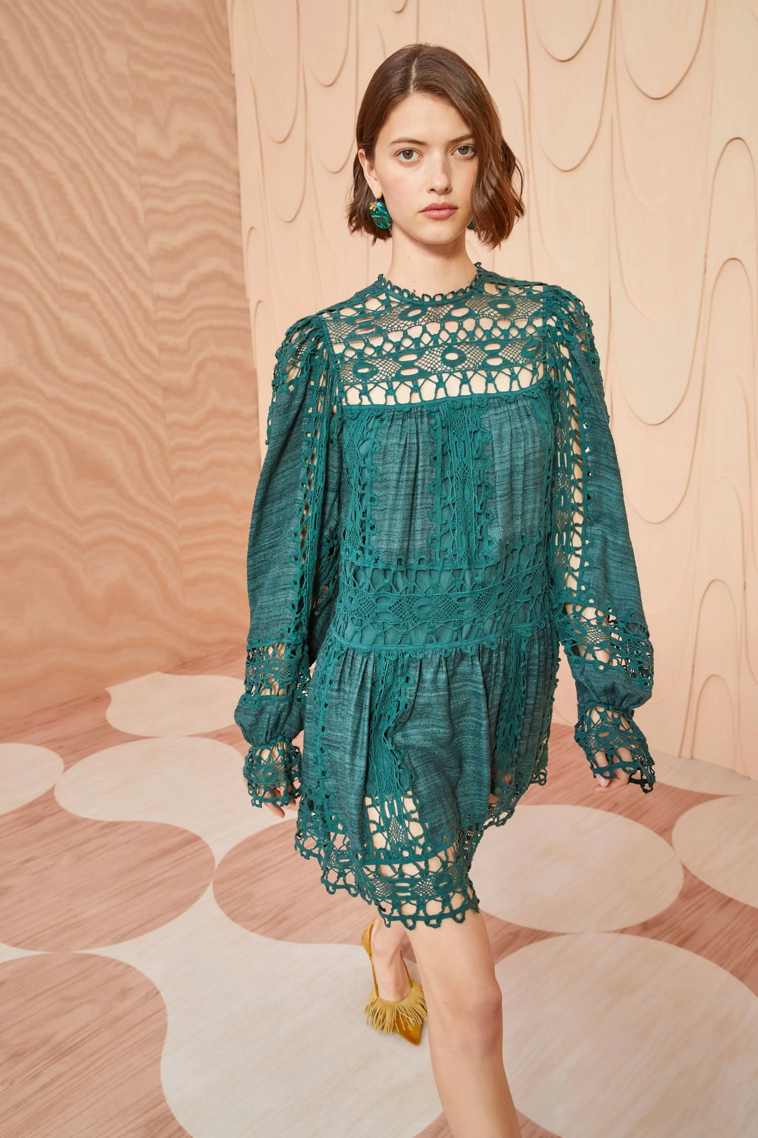 ULLA JOHNSON Lata Dress - Cypress 5 ULLA JOHNSON Lata Dress - Cypress - Image 3