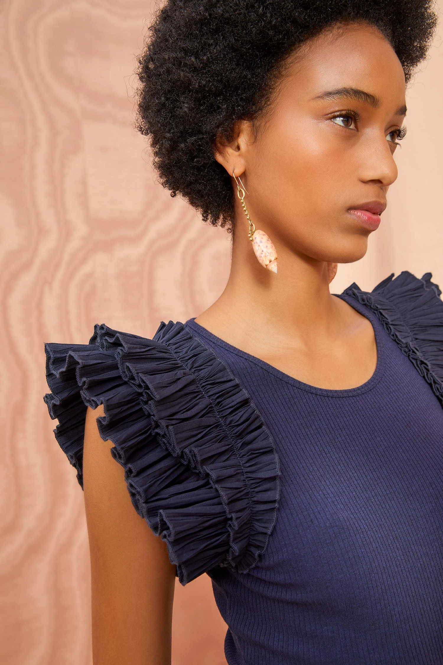 ULLA JOHNSON Lilo Top - Midnight 4 ULLA JOHNSON Lilo Top - Midnight - Image 2