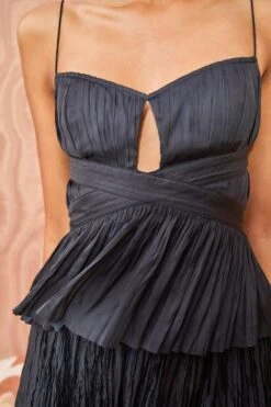 ULLA JOHNSON Lise Top - Noir -Chic Clothing Store ULLA JOHNSON Lise Top NOIR 02 ALT