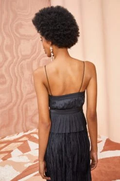 ULLA JOHNSON Lise Top - Noir -Chic Clothing Store ULLA JOHNSON Lise Top NOIR 04