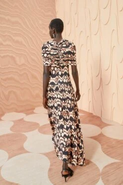 ULLA JOHNSON Livia Dress - Obsidian -Chic Clothing Store ULLA JOHNSON Livia Dress OBSIDIAN 04