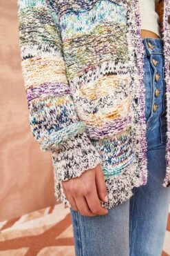 ULLA JOHNSON Lucinda Cardigan - Haze 9 ULLA JOHNSON Lucinda Cardigan - Haze -Chic Clothing Store ULLA JOHNSON Lucinda Cardigan HAZE 02 ALT