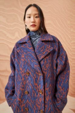 ULLA JOHNSON Marianna Coat - Ocelot 13 ULLA JOHNSON Marianna Coat - Ocelot -Chic Clothing Store ULLA JOHNSON Marianna Coat OCELOT 0162