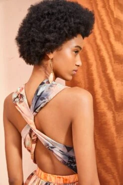 ULLA JOHNSON Marietta Dress - Fire Opal -Chic Clothing Store ULLA JOHNSON Marietta Dress FIREOPAL 0029