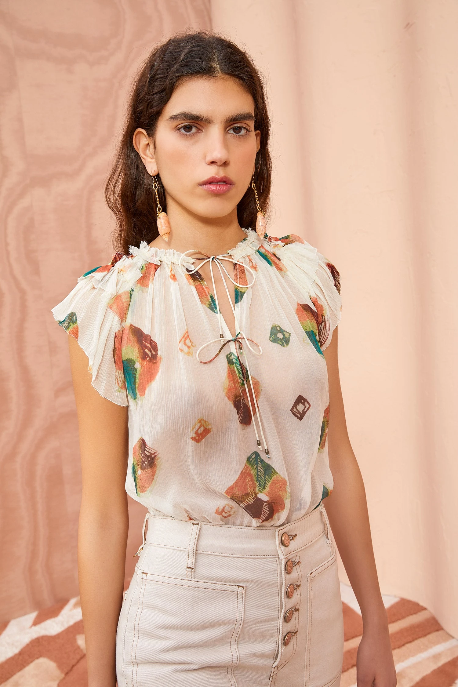 ULLA JOHNSON Marilyn Top - Aurora 3 ULLA JOHNSON Marilyn Top - Aurora