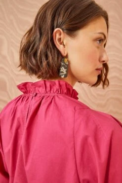 ULLA JOHNSON Marlie Blouse - Rosebud -Chic Clothing Store ULLA JOHNSON Marlie Blouse ROSEBUD 04