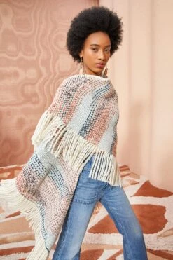 ULLA JOHNSON Martina Shawl - Canyon -Chic Clothing Store ULLA JOHNSON Martina Shawl CANYON 03 2f344fd8 ebb4 4d1d 96fc ce8fd3d060d6