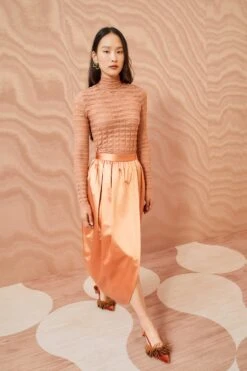 ULLA JOHNSON Maxine Skirt - Copper -Chic Clothing Store ULLA JOHNSON Maxine Skirt COPPER 0147