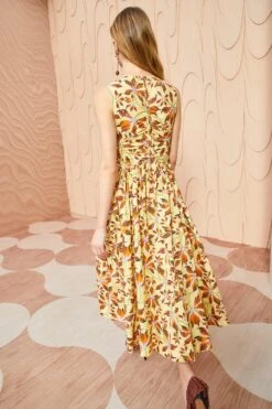 ULLA JOHNSON Mimi Dress - Lotus -Chic Clothing Store ULLA JOHNSON Mimi Dress LOTUS 04