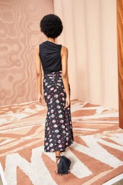 ULLA JOHNSON Nadira Skirt - Nocturne -Chic Clothing Store ULLA JOHNSON Nadira Skirt NOCTURNE 04