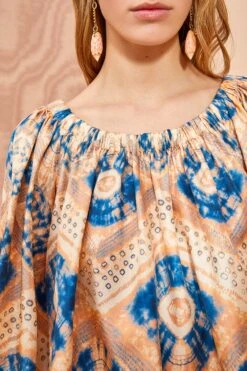 ULLA JOHNSON Nadya Blouse - Fossil -Chic Clothing Store ULLA JOHNSON Nadya Blouse FOSSIL 03