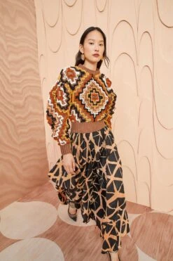 ULLA JOHNSON Nedda Pullover - Opalite 13 ULLA JOHNSON Nedda Pullover - Opalite -Chic Clothing Store ULLA JOHNSON Nedda Pullover OPALITE 0093