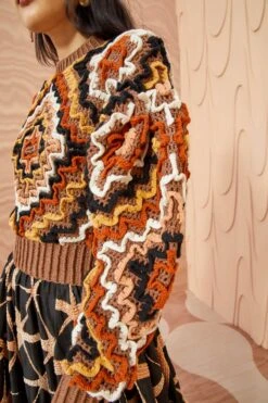 ULLA JOHNSON Nedda Pullover - Opalite 10 ULLA JOHNSON Nedda Pullover - Opalite -Chic Clothing Store ULLA JOHNSON Nedda Pullover OPALITE 02 ALT