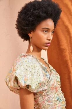 ULLA JOHNSON Nerida Top - Meadow -Chic Clothing Store ULLA JOHNSON Nerida Top MEADOW 0060