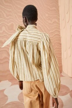 ULLA JOHNSON Opal Blouse - Sand -Chic Clothing Store ULLA JOHNSON Opal Blouse SAND 0029