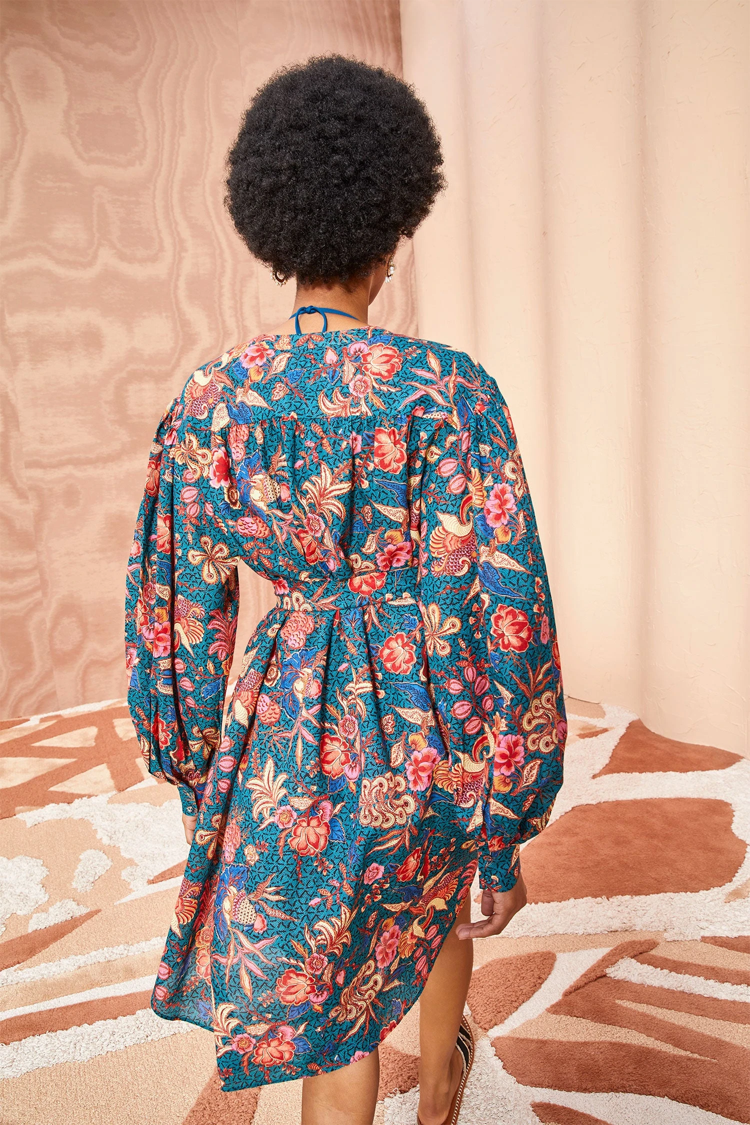 ULLA JOHNSON Otto Coverup - Delphinium 6 ULLA JOHNSON Otto Coverup - Delphinium - Image 4