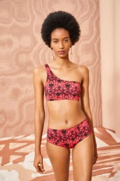 ULLA JOHNSON Pluto Bikini Bottom - Wild Rose