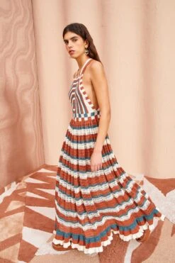 ULLA JOHNSON Paz Dress - Canyon 9 ULLA JOHNSON Paz Dress - Canyon -Chic Clothing Store ULLA JOHNSON Paz Dress CANYON 03