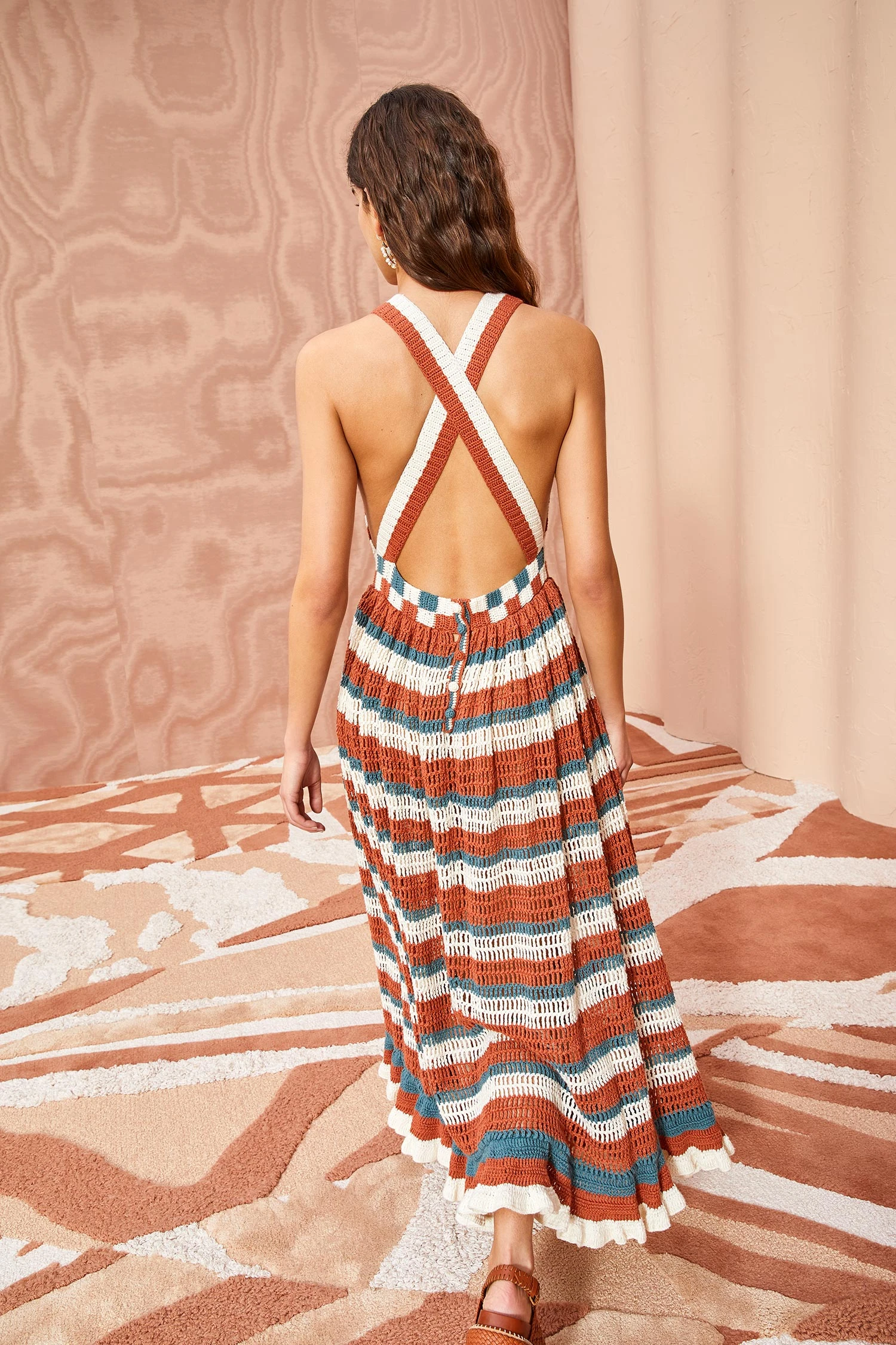 ULLA JOHNSON Paz Dress - Canyon 6 ULLA JOHNSON Paz Dress - Canyon - Image 4