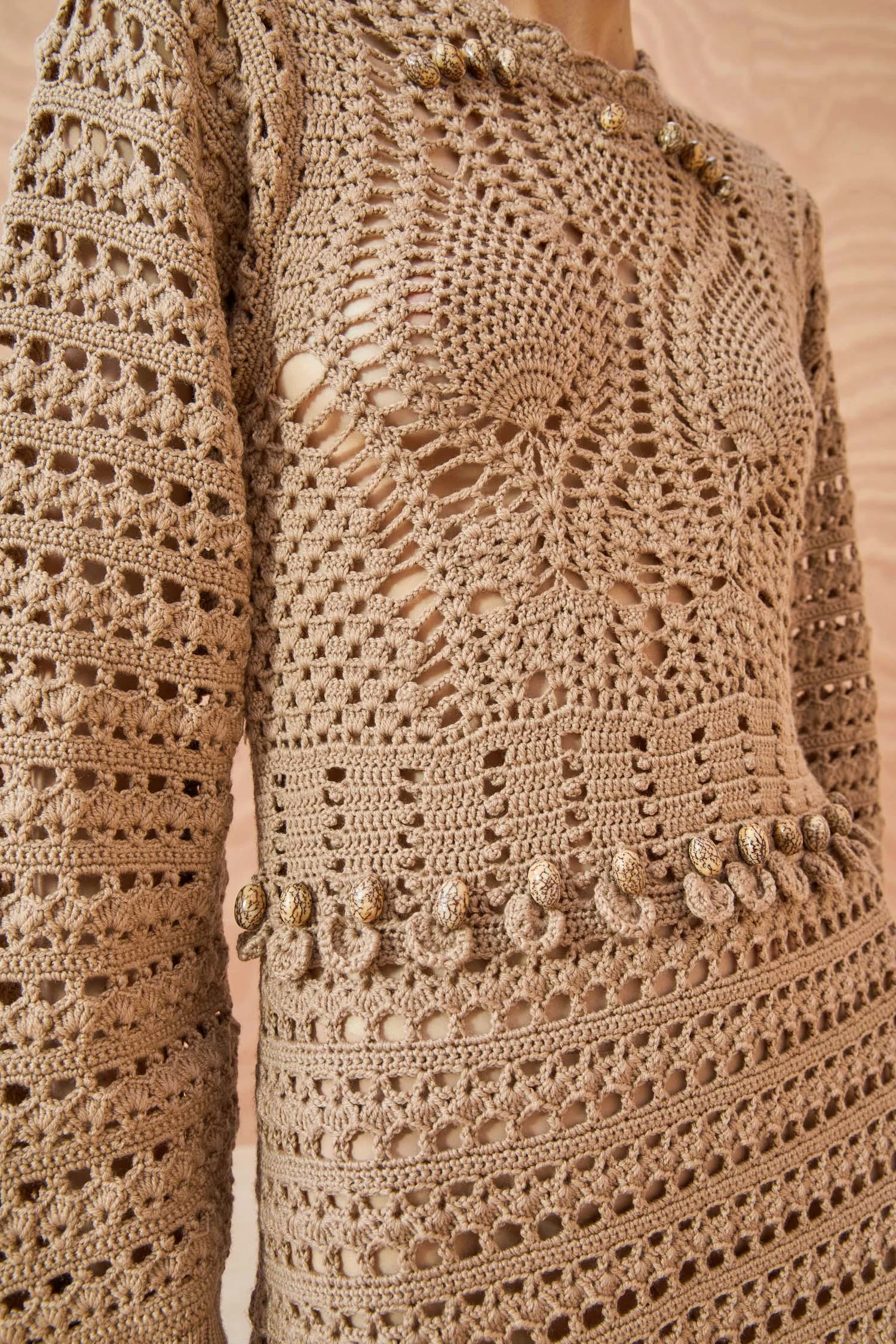 ULLA JOHNSON Prisha Dress - Flax 5 ULLA JOHNSON Prisha Dress - Flax - Image 3