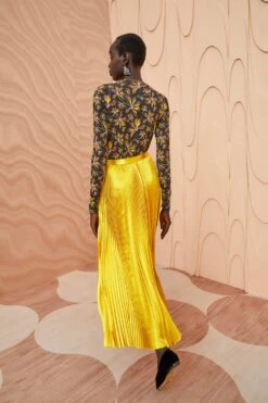 ULLA JOHNSON Rami Skirt - Sunsprite -Chic Clothing Store ULLA JOHNSON Rami Skirt SUNSPRITE 03