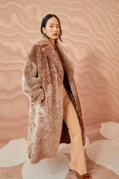 ULLA JOHNSON Rosetta Coat - Cognac -Chic Clothing Store ULLA JOHNSON Rosetta Coat COGNAC 05