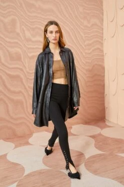 ULLA JOHNSON Ruth Legging - Noir -Chic Clothing Store ULLA JOHNSON Ruth Legging NOIR RESHOOT 01 MAIN