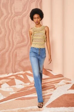 ULLA JOHNSON Sadie Top - Shell -Chic Clothing Store ULLA JOHNSON Sadie Top SHELL 0063