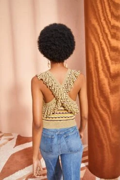 ULLA JOHNSON Sadie Top - Shell -Chic Clothing Store ULLA JOHNSON Sadie Top SHELL 0141