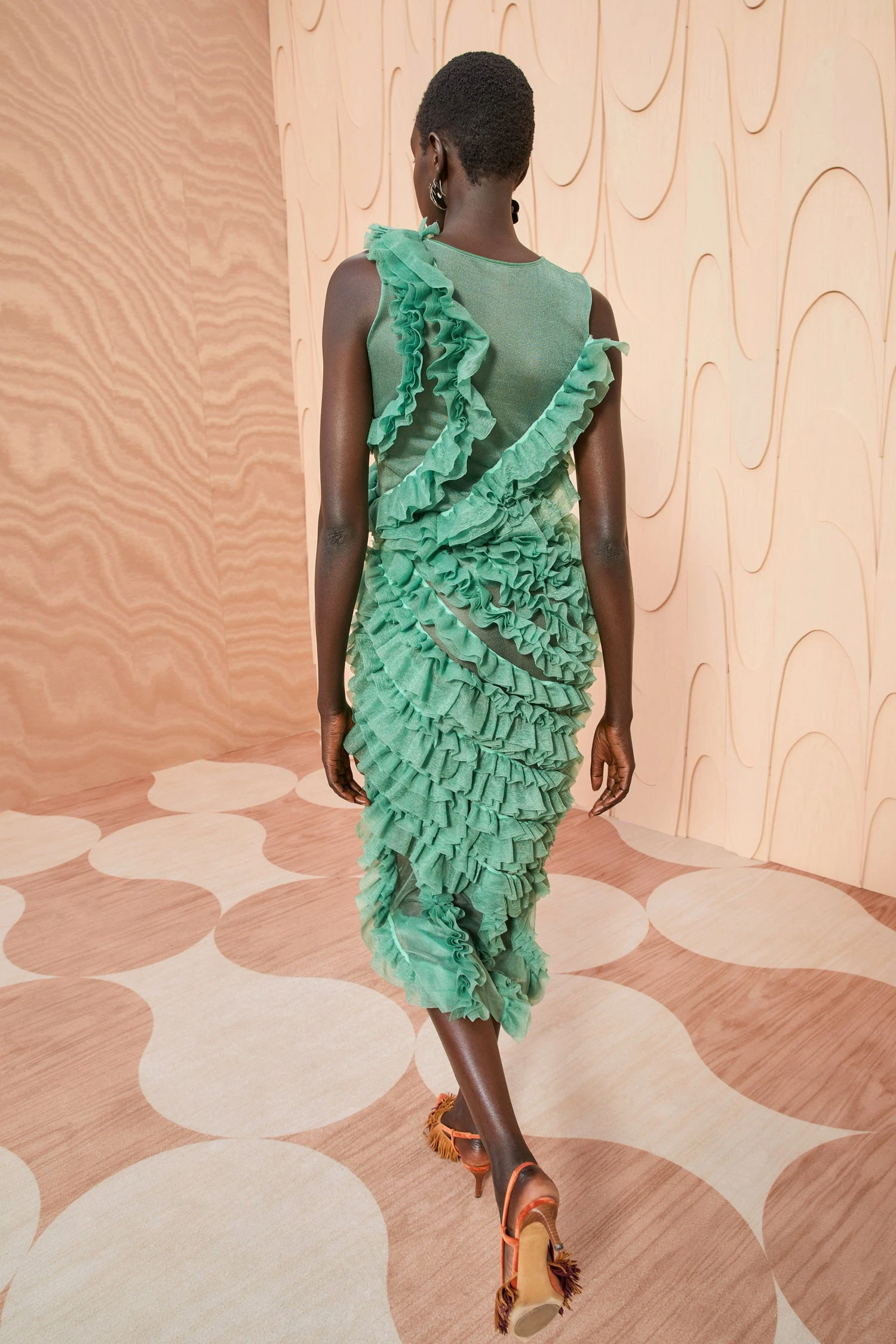 ULLA JOHNSON Sarafina Skirt - Jade 6 ULLA JOHNSON Sarafina Skirt - Jade - Image 4