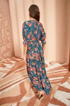 ULLA JOHNSON Selena Coverup - Delphinium 9 ULLA JOHNSON Selena Coverup - Delphinium -Chic Clothing Store ULLA JOHNSON Selena Coverup DELPHINIUM 0157