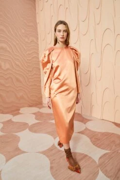 ULLA JOHNSON Silvana Dress - Copper -Chic Clothing Store ULLA JOHNSON Silvana Dress COPPER 0038