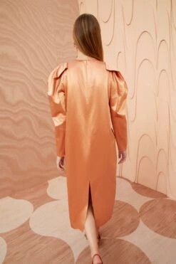 ULLA JOHNSON Silvana Dress - Copper -Chic Clothing Store ULLA JOHNSON Silvana Dress COPPER 0197