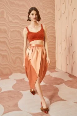 ULLA JOHNSON Taliah Bralette - Redwood -Chic Clothing Store ULLA JOHNSON Taliah Bralette REDWOOD 0103