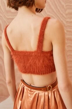 ULLA JOHNSON Taliah Bralette - Redwood -Chic Clothing Store ULLA JOHNSON Taliah Bralette REDWOOD 02 ALT