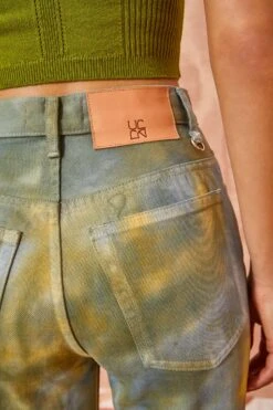 ULLA JOHNSON The Agnes Jean - Malachite Wash -Chic Clothing Store ULLA JOHNSON The Agnes MALACHITEWASH 0187