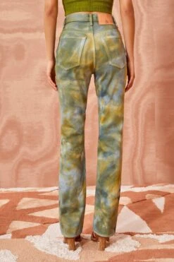 ULLA JOHNSON The Agnes Jean - Malachite Wash -Chic Clothing Store ULLA JOHNSON The Agnes MALACHITEWASH 0206