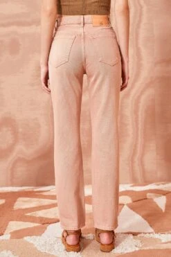 ULLA JOHNSON The Agnes Jean - Rosewood Wash -Chic Clothing Store ULLA JOHNSON The Agnes ROSEWOOD WASH 0182