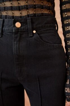 ULLA JOHNSON The Genevieve Jean - Noir Wash -Chic Clothing Store ULLA JOHNSON The Genevieve Jean NOIR WASH 04