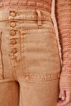 ULLA JOHNSON The Lou Jean - Stone Dye Wash -Chic Clothing Store ULLA JOHNSON The Lou Jean STONE DYE WASH 04