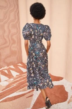 ULLA JOHNSON Thelma Dress - Jet -Chic Clothing Store ULLA JOHNSON Thelma Dress JET 04