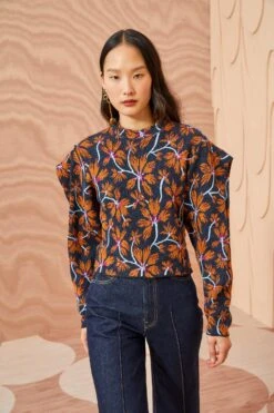 ULLA JOHNSON Twyla Pullover - Bellflower -Chic Clothing Store ULLA JOHNSON Twyla Pullover BELLFLOWER 05