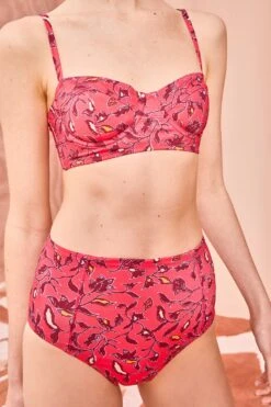 ULLA JOHNSON Zahara Bikini Bottom - Poppy Floral -Chic Clothing Store ULLA JOHNSON Zahara Bikini BOTOM POPPY FLORAL 05
